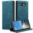 CASEME For Google Pixel 9a Wallet Case  013 Series PU Leather Phone Cover Stand - Blue - 1