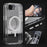 For iPhone 17e / 16e Magnetic Case TPU + PC Clear Phone Back Cover 2mm Thickness - 3