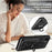 For iPhone 17e / 16e Case PC + TPU Kickstand Phone Back Cover with Camera Slider - Black - 3