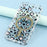 For iPhone 17e / 16e Magnetic Case Clear Anti-Yellowing PC + TPU Phone Back Cover Leopard Print Design - Red - 7