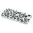 iPhone 15 Magnetic Case Leopard Print Design TPU PC Double Layer Electroplated Anti Yellow Shockproof Corner - 5