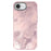 For iPhone 17e / 16e Case IMD Design Shockproof PC+TPU Phone Cover with Glass Lens Film - Foil Pattern / Rose Gold - 3