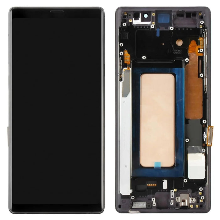 For Samsung Galaxy Note9 N960 Grade C LCD Screen and Digitizer Assembly + Frame Part (TFT Technology) (Without Logo) - Black - 1