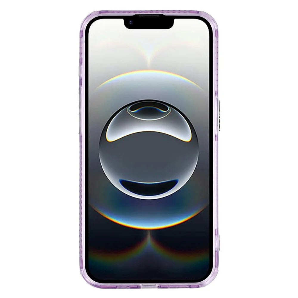 For iPhone 17e / 16e Case with Glass Lens Film Electroplated IMD TPU+PC Phone Back Cover - FL1 - 2