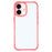 For iPhone 16 TPU + Acrylic Phone Case Anti Drop Back Cover with Built-In Glass Lens Protector - Red - 3