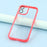 For iPhone 16 TPU + Acrylic Phone Case Anti Drop Back Cover with Built-In Glass Lens Protector - Red - 7