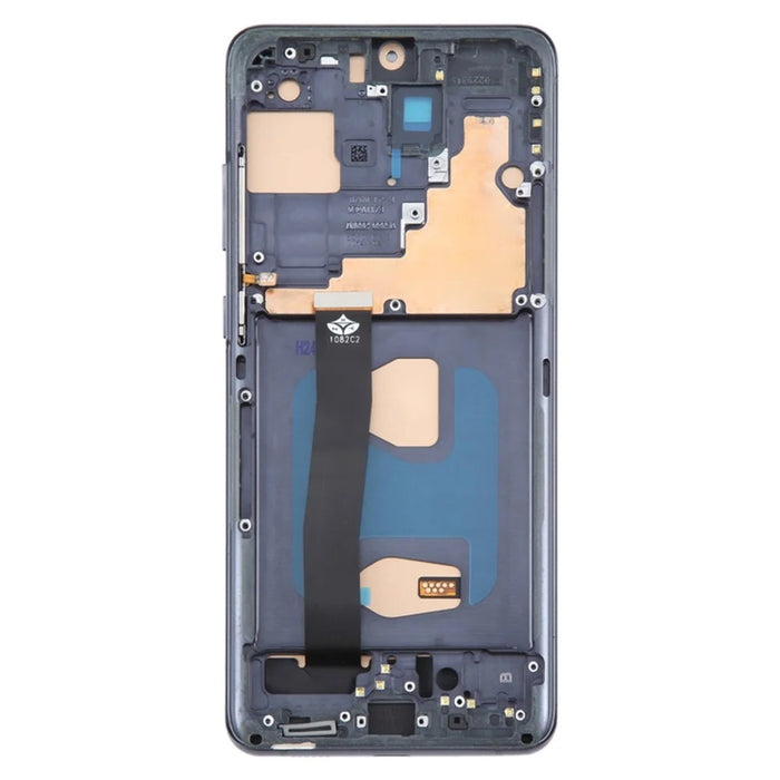 For Samsung Galaxy S20 Ultra / S20 Ultra 5G G988 Grade C LCD Screen and Digitizer Assembly + Frame Part (TFT) (Without Logo) - Black - 3