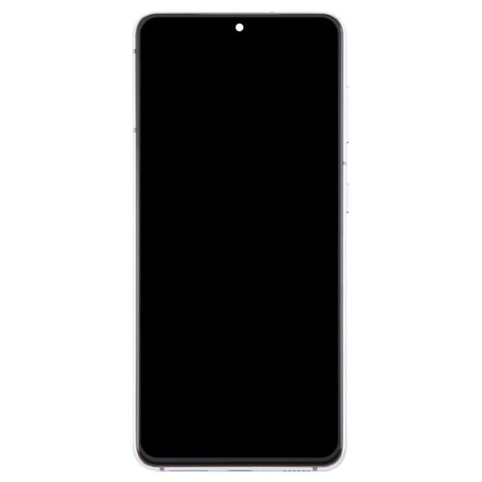 For Samsung Galaxy S21 5G G991 Grade C LCD Screen and Digitizer Assembly + Frame Part (TFT) (Without Logo) - Silver - 2