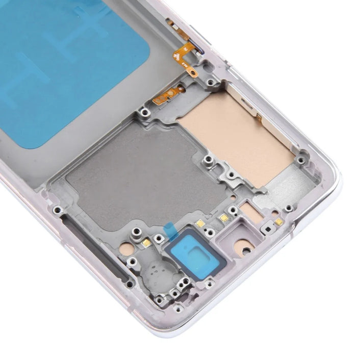 For Samsung Galaxy S21 5G G991 Grade C LCD Screen and Digitizer Assembly + Frame Part (TFT) (Without Logo) - Silver - 5
