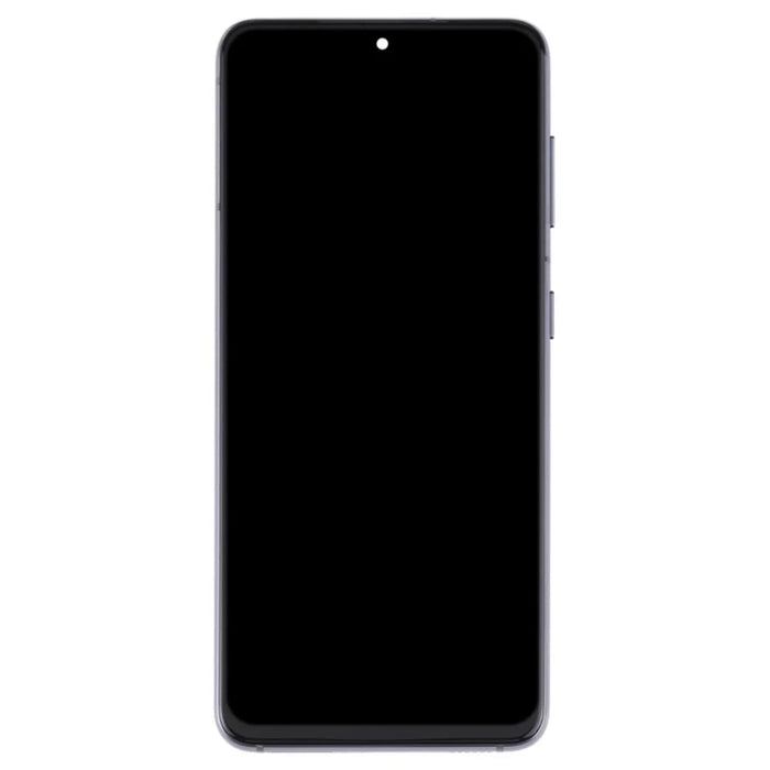 For Samsung Galaxy S21 5G G991 OEM Grade S AMOLED Screen and Digitizer Assembly + Frame (Without Logo) - Grey - 2