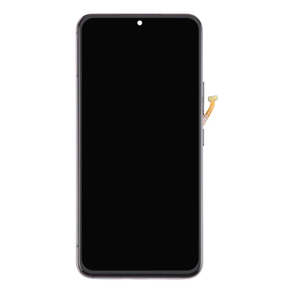 For Samsung Galaxy S22 5G S901B OEM Grade S AMOLED Screen and Digitizer Assembly + Frame (Without Logo) - Black - 2