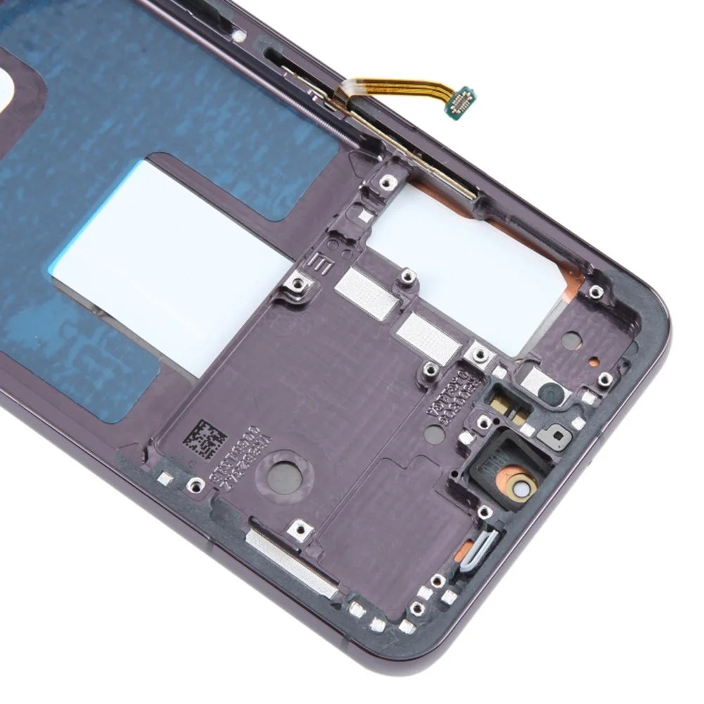 For Samsung Galaxy S22 5G S901B OEM Grade S AMOLED Screen and Digitizer Assembly + Frame (Without Logo) - Black - 5