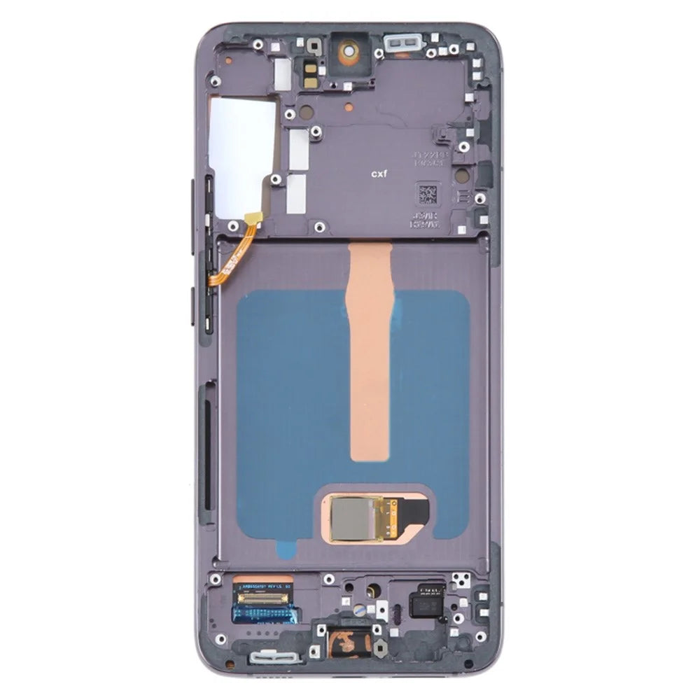 For Samsung Galaxy S22+ 5G S906B OEM Grade S AMOLED Screen and Digitizer Assembly + Frame (Without Logo) - Black - 3