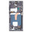 For Samsung Galaxy S22 Ultra 5G S908 Grade C LCD Screen and Digitizer Assembly + Frame Part (TFT) (Without Logo) - Black - 3