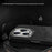 For iPhone 14 Pro Max Case Compatible with MagSafe Milky Way Pattern TPU + PC Anti Fingerprint Phone Back Cover - Grey - 3