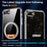 For iPhone 17e / 16e Magnetic Case TPU+PC Clear Phone Back Cover - 4