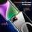 For iPhone 17e / 16e Magnetic Case TPU+PC Clear Phone Back Cover - 6