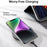 For iPhone 17e / 16e Magnetic Case TPU+PC Clear Phone Back Cover - 7