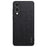 For Samsung Galaxy S25 Edge Case Wood Texture PU Leather Coated PC TPU Phone Cover - Black - 1
