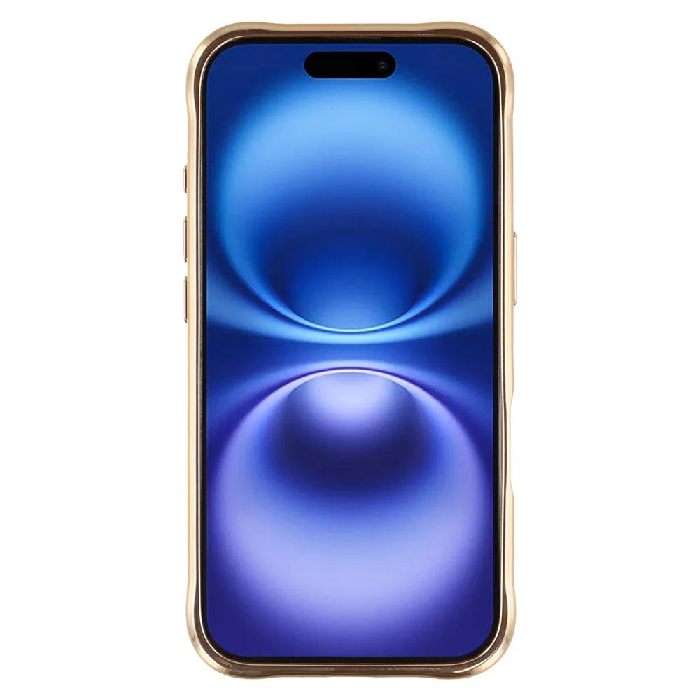 For iPhone 16 Electroplated Case 2.0mm Thick Acrylic TPU Hybrid Shockproof Phone Cover - White - 2