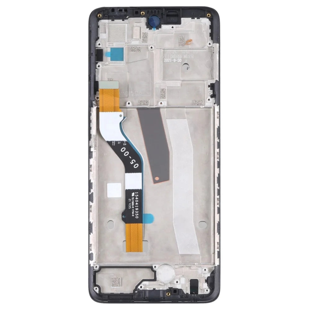 For Motorola Moto G51 5G Grade C LCD Screen and Digitizer Assembly + Frame Part (Without Logo) - 3