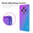 ENKAY For TECNO Spark 30 4G TPU Case  Thickened Four Corner Drop-proof Phone Back Cover - Purple / Blue - 2