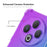 ENKAY For TECNO Spark 30 4G TPU Case  Thickened Four Corner Drop-proof Phone Back Cover - Purple / Blue - 4