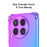 ENKAY For TECNO Camon 30 4G TPU Case  Thickened Four Corner Drop-proof Phone Back Cover - Purple / Blue - 5