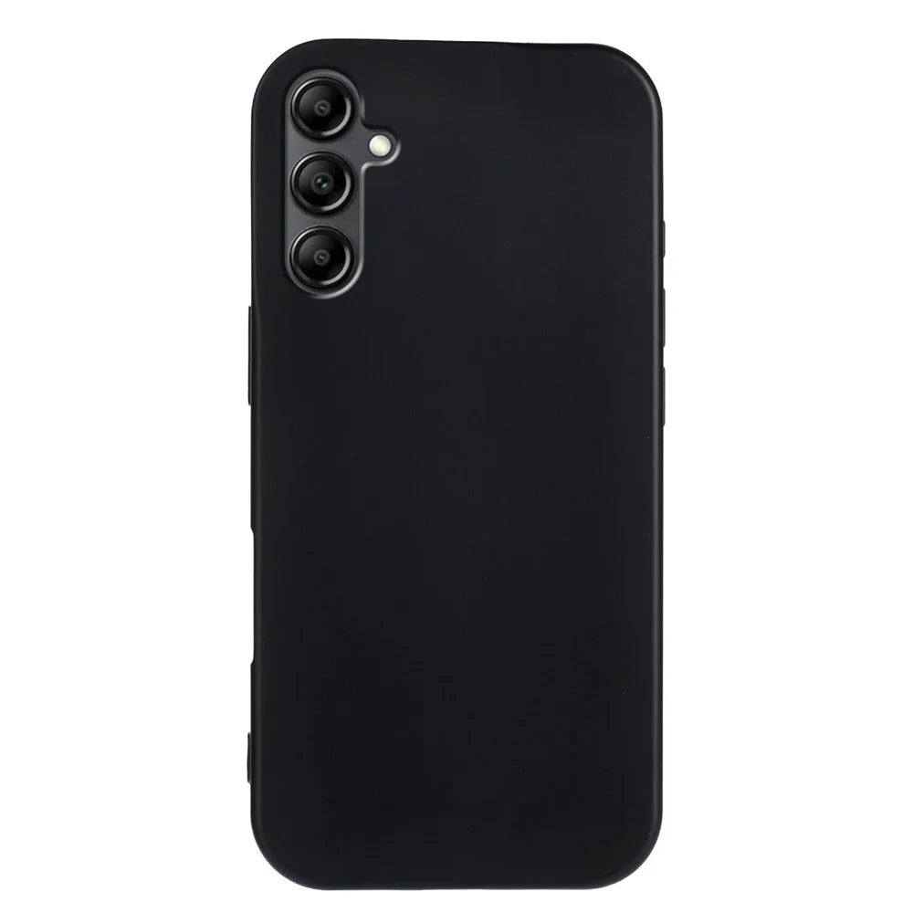For Samsung Galaxy A16 5G / Galaxy A26 5G / Galaxy A16 4G TPU Case Soft Matte Anti-fingerprint Phone Back Cover - Black - 2