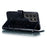 For Samsung Galaxy S25 Ultra Case PU Leather Mandala Imprinted Design Wallet Phone Cover - Black - 3