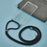For Samsung Galaxy S25 Edge Case Reinforced Corner TPU Clear Phone Cover with Lanyard - 2