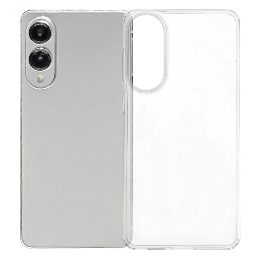 For Samsung Galaxy S25 Edge Case Slim Fit Transparent Soft TPU Phone Cover - 1