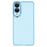 For Samsung Galaxy S25 Edge Case Electroplated Camera Frame TPU Phone Cover - Transparent Blue - 1