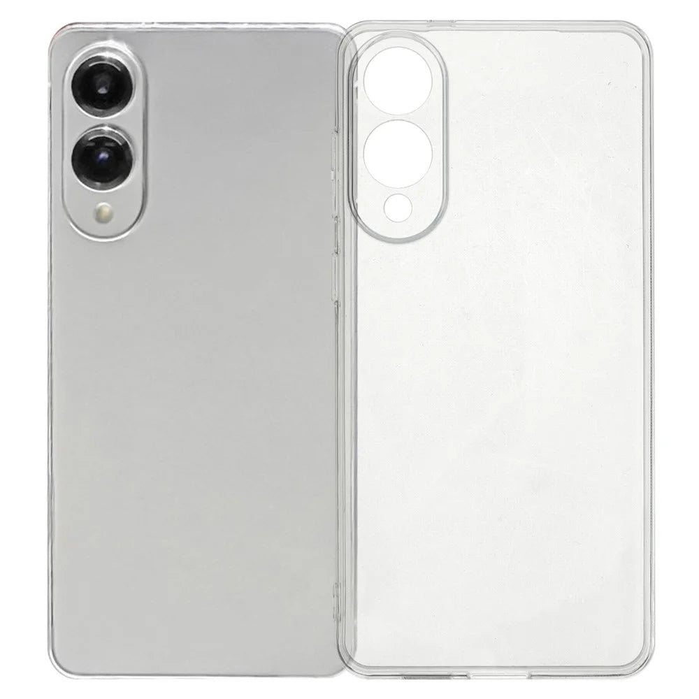 For Samsung Galaxy S25 Edge Case Watermark-Free 2.0mm Clear Phone TPU Cover - 1