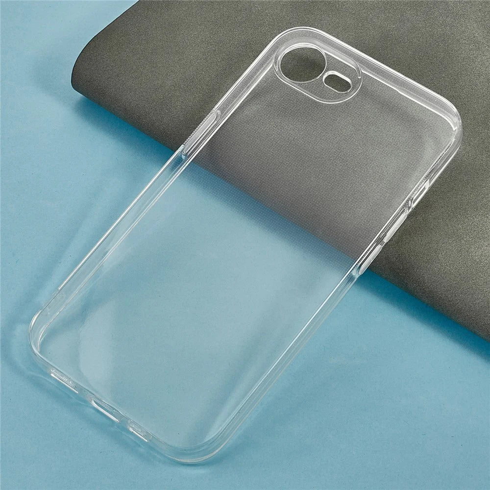 For iPhone 17e / 16e Case Watermark-Free 2.0mm Clear Phone TPU Cover - 3