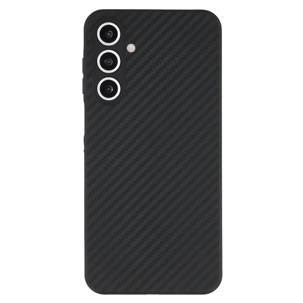 For Samsung Galaxy A16 4G / 5G Case Flexible TPU Carbon Fiber Texture Shockproof Phone Cover - 3