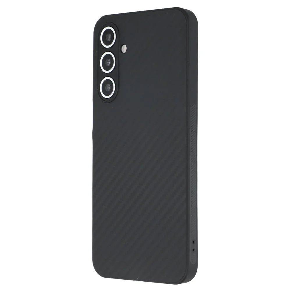 For Samsung Galaxy A16 4G / 5G Case Flexible TPU Carbon Fiber Texture Shockproof Phone Cover - 4