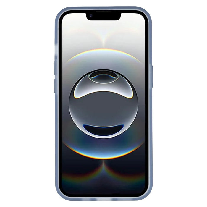 For iPhone 17e / 16e Case Compatible with MagSafe Translucent Matte TPU Phone Cover - Navy Blue - 2