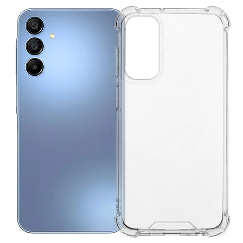 For Samsung Galaxy A15 4G / A15 5G Clear Phone Case TPU + Acrylic 1.5mm Shockproof Back Cover - 1
