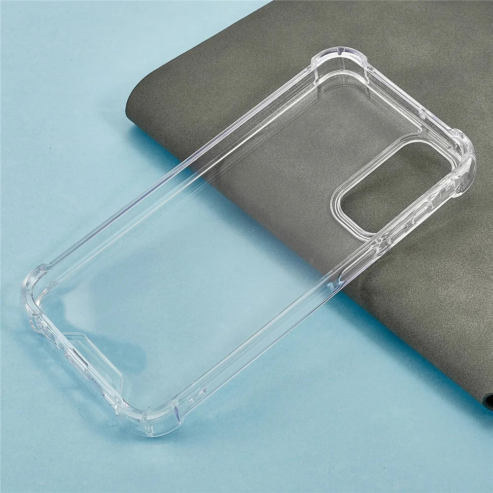For Samsung Galaxy A15 4G / A15 5G Clear Phone Case TPU + Acrylic 1.5mm Shockproof Back Cover - 6