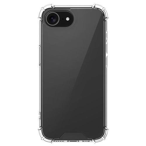 For iPhone SE (2022) / (2020) / 8 / 7 Case Reinforced Corners TPU Frame + Acrylic Back Phone Cover - 1