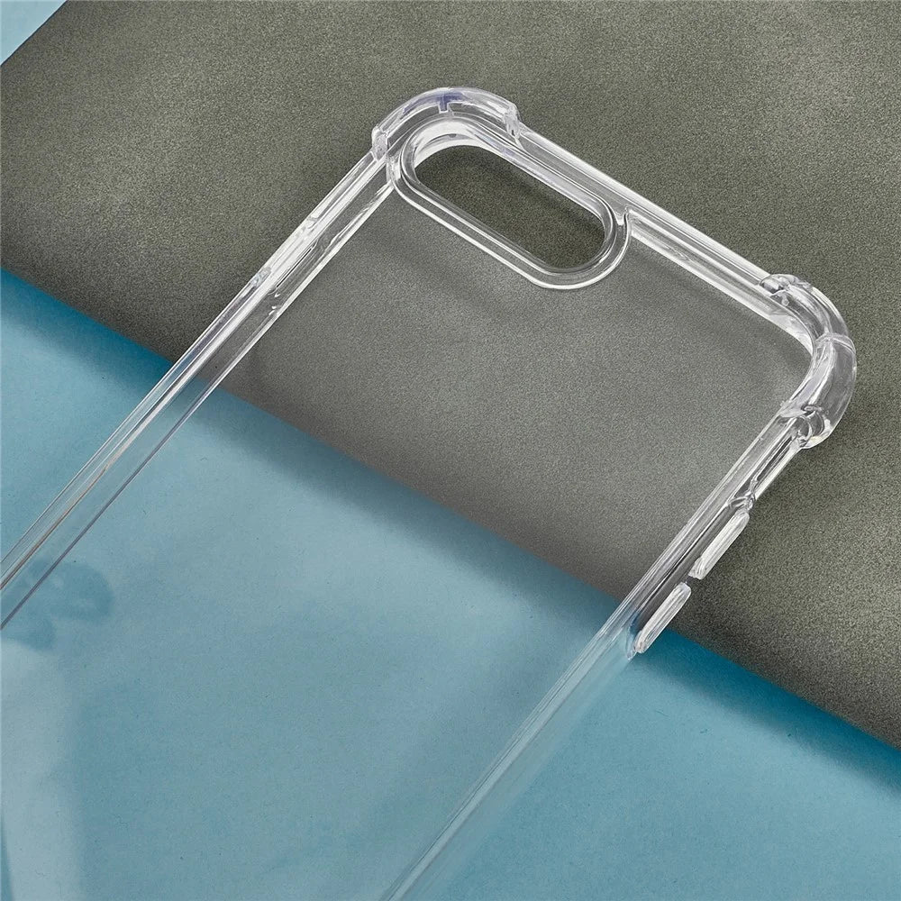 For iPhone 8 Plus / 7 Plus Case Reinforced Corners TPU Frame + Acrylic Back Phone Cover - 5