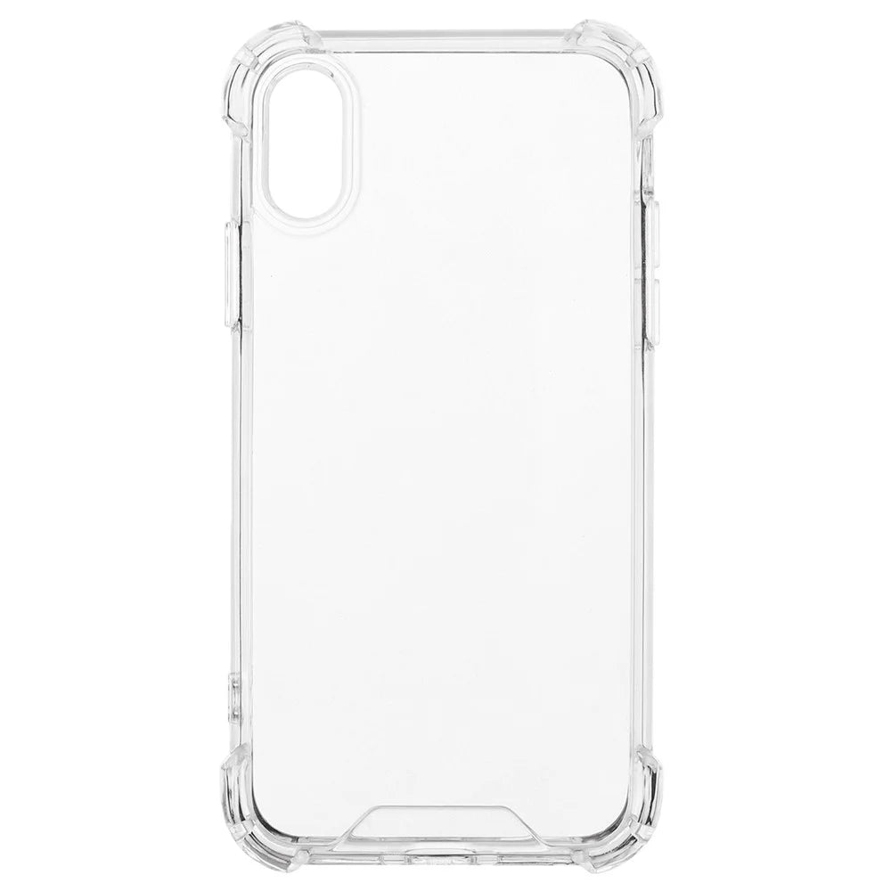 For iPhone XR Case Reinforced Corners TPU Frame + Acrylic Back Phone Cover - 2