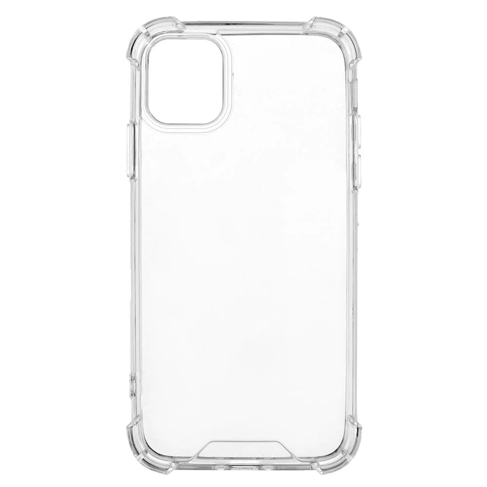 For iPhone 11 Case Reinforced Corners TPU Frame + Acrylic Back Phone Cover - 2