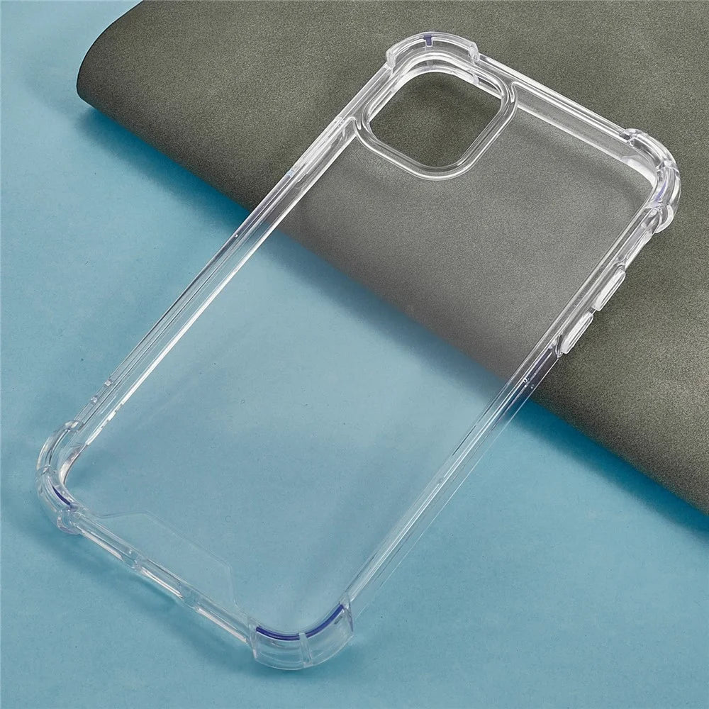 For iPhone 11 Case Reinforced Corners TPU Frame + Acrylic Back Phone Cover - 3