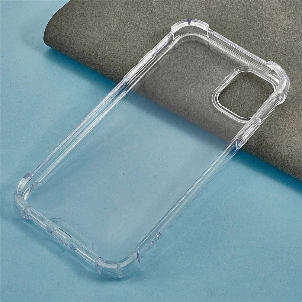For iPhone 11 Case Reinforced Corners TPU Frame + Acrylic Back Phone Cover - 4
