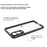 For Samsung Galaxy S25 Edge Case Shockproof PC + TPU Clear Back Phone Cover - 5