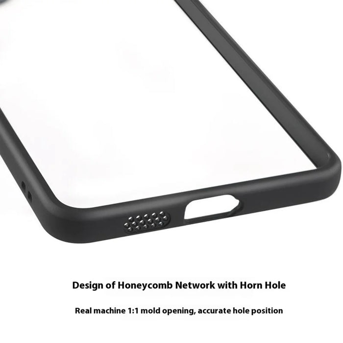 For Samsung Galaxy S25 Edge Case Shockproof PC + TPU Clear Back Phone Cover - 6