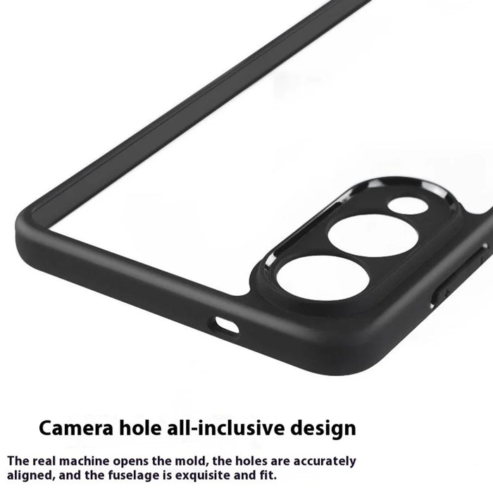 For Samsung Galaxy S25 Edge Case Shockproof PC + TPU Clear Back Phone Cover - 7