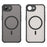 For iPhone 17e / 16e Case Magnetic Anti Drop PC + TPU Phone Cover Compatible with Magsafe - Black - 2